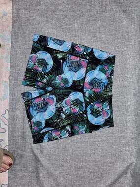 Constantly Varied Gear CVG Miami Skulls Tropical Workout Shorts